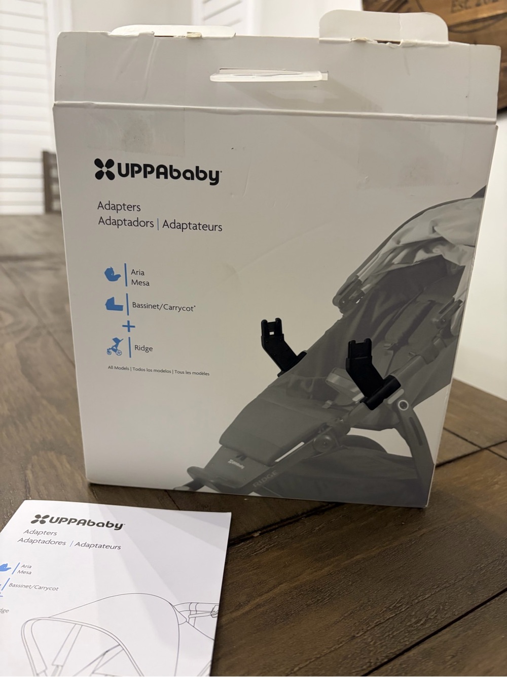 UPPAbaby Black Stroller Adapter - Universal Kids Accessory